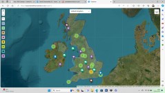 Gazetteer in Satellite View
